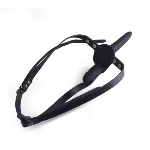 Uprząż Strap-on z Podwójnym Dildo – Czarna