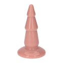 Włoski Korek Analny – Cielisty, 13 cm
