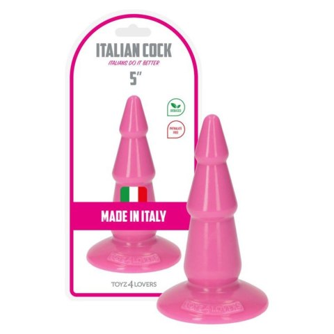 Analne Dildo w Włoskim Stylu – Różowe