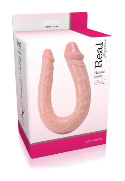 Realistyczne Podwójne Dildo U-Kształtne Real Rapture