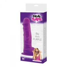 Potężne Fioletowe Realistyczne Dildo Real Safe