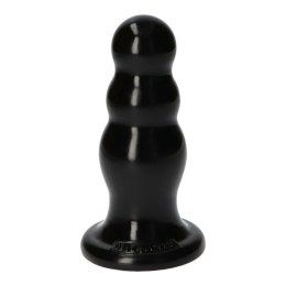 Włoskie Dildo Analne „Italiano” z Kulami Stopniowej Stymulacji – Klasyczna Czerń (15 cm)
