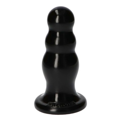 Włoskie Dildo Analne „Italiano” z Kulami Stopniowej Stymulacji – Klasyczna Czerń (15 cm)