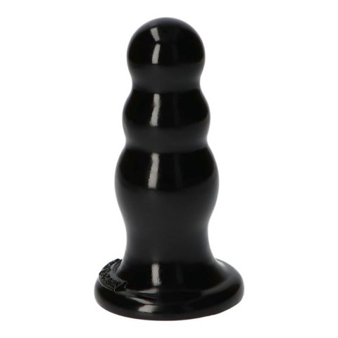 Włoskie Dildo Analne „Italiano” z Kulami Stopniowej Stymulacji – Klasyczna Czerń (15 cm)