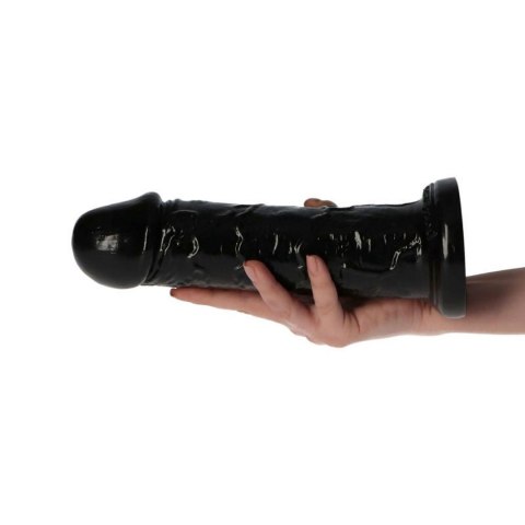 Eleganckie Dildo "Italian Cock" – Realistyczna Czerń 22 cm