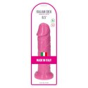 Dildo Italian Cock Realistyczny – Różowy, 8,5 Cala