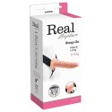 Realistyczny Dildo Strap-On Rapture 8 Flesh – Wydrążony dla Podwójnej Przyjemności