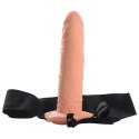 Realistyczny Dildo Strap-On Rapture 8 Flesh – Wydrążony dla Podwójnej Przyjemności