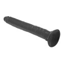 Gigantyczne Dildo Timeless Black Emperor z Przyssawką