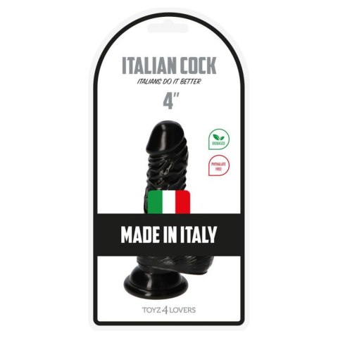 Realistyczne dildo – głęboka czerń