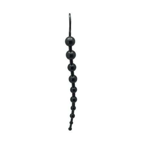 Timeless Jelly 10 – Eleganckie Kulki Analne, Czarne