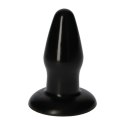 Zmysłowy Plug Analny Italian Cock 3,5" – Czarny