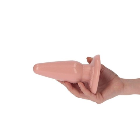 Korek Analny Italian Cock – Naturalny Odcień Skóry, 4.5 Cala