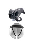 Realistyczny Dildo Strap-on Rapture 8 Black z pustym wnętrzem