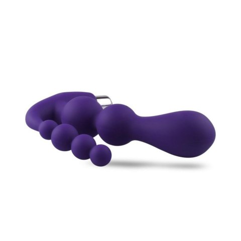 Elegancki Wibrujący Stymulator Analny z Podwójną Stymulacją