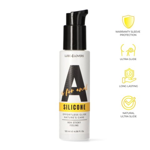 A is for Silicone – Profesjonalny Lubrykant Analny na Bazie Silikonu 120 ml