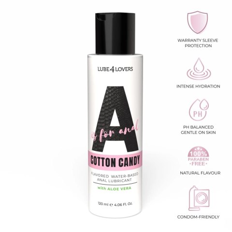 Lubrykant Analny A Is for Cotton Candy 120 ml