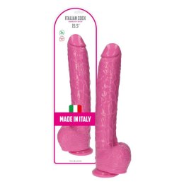 Realistyczne Dildo 'Włoski Urok' – Różowe, 40 cm