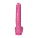Realistyczne Dildo 'Włoski Urok' – Różowe, 40 cm