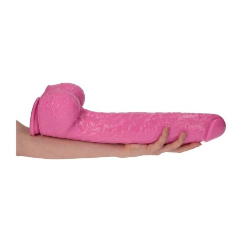 Realistyczne Dildo 'Włoski Urok' – Różowe, 40 cm