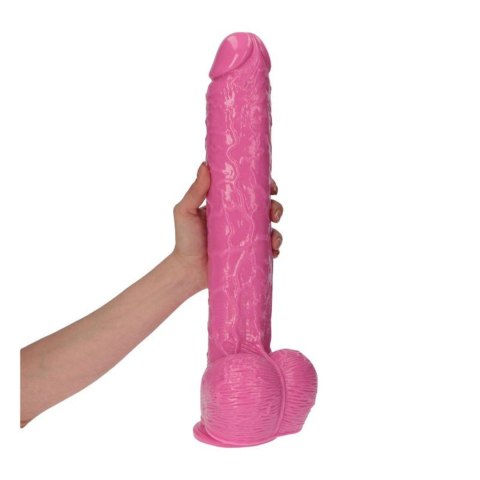 Realistyczne Dildo 'Włoski Urok' – Różowe, 40 cm