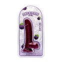 Zmysłowe dildo Dan Berries z aromatem jeżyn