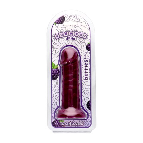 Dildo z Aromatową Nutą Jeżyny