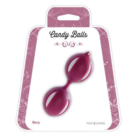 Wibrujące Kulki Gejszy Candy Berry Fioletowe