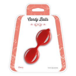 Wibrujące Kulki Gejszy Candy Balls Cherry Red