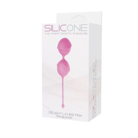 Delight Lichee – Silikonowe Kulki Stymulujące w Kolorze Różowym