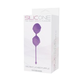 Kulki gejszy Lichee Delight – Fioletowy silikon