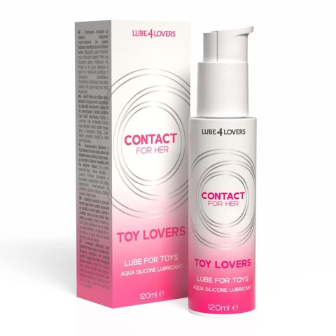 Ekskluzywny Lubrykant Hybrydowy do Zabawek Erotycznych Toy Lovers, 120 ml