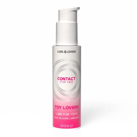 Ekskluzywny Lubrykant Hybrydowy do Zabawek Erotycznych Toy Lovers, 120 ml