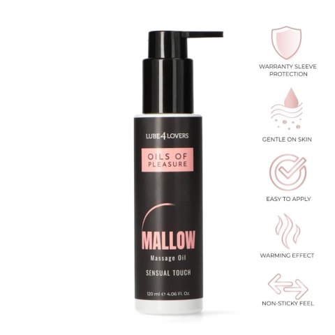 Oils of Pleasure - Olejek do Masażu o Uwodzicielskim Zapachu Pianki Marshmallow 120 ml