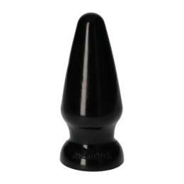 Zmysłowy Plug Analny „Italian” – 16,5 cm, Czarny