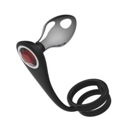 Pleasure Bully – Wielofunkcyjny Plug z Pierścieniami Erekcyjnymi