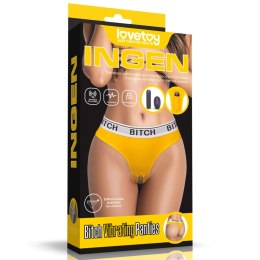 Eleganckie Wibrujące Stringi z Pilotem (talia 24-27 cali)