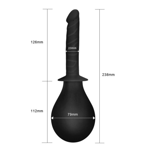Luksusowa Gruszka Irygacyjna Bondage Fetish Deluxe