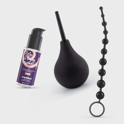 Crushious Anal Thrill: Zestaw do Głębokiej Stymulacji i Higieny Analnej