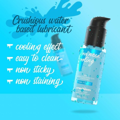 Crushious Chłodzący Lubrykant z Efektem Opóźniającym, 50 ml