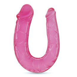CRUSHIOUS DEEP DIVER – Różowe Podwójne Dildo z Lubrykantem Analnym 50 ml
