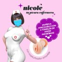 CRUSHIOUS Nicole: Dmuchana Lalka Pielęgniarka z Realistycznym Masturbatorem