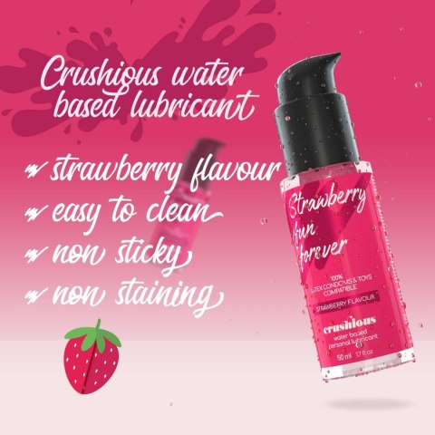 Crushious Truskawkowy Lubrykant Smakowy 50 ml