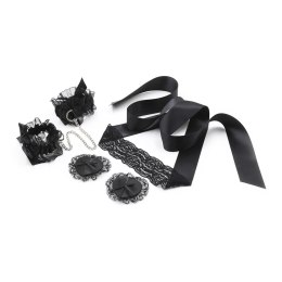 Zmysłowy Koronkowy Zestaw Bondage Crushious