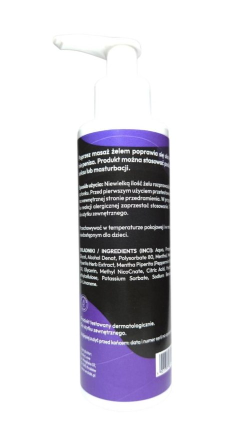 MEN SIZE GEL 150 ml – Żel wspierający pewność siebie