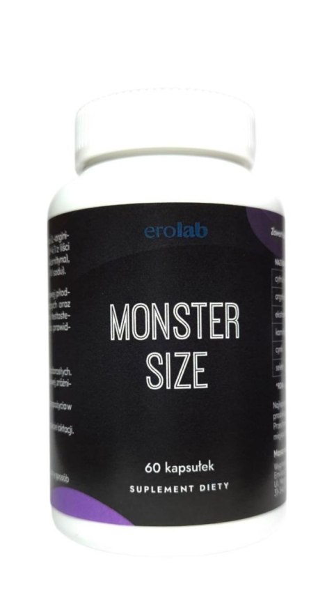 Monster Size: Suplement na Powiększenie i Potencję - 60 kapsułek