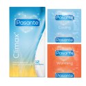 Prezerwatywy Pasante Climax – Stymulujące Rozgrzanie i Chłodzenie (12 sztuk)