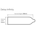 Prezerwatywy Pasante Delay/Infinity – Duże Opakowanie 144 sztuki