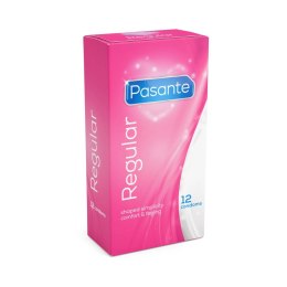 Pasante Regular – Klasyczne Prezerwatywy dla Naturalnych Doznań (12 szt.)