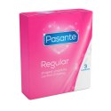 Pasante Regular – Klasyczne Prezerwatywy (3 sztuki)